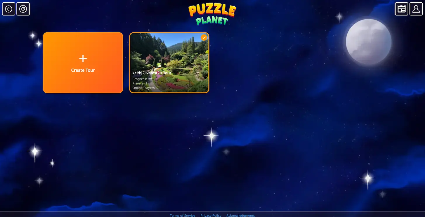 Main Menu screenshot
